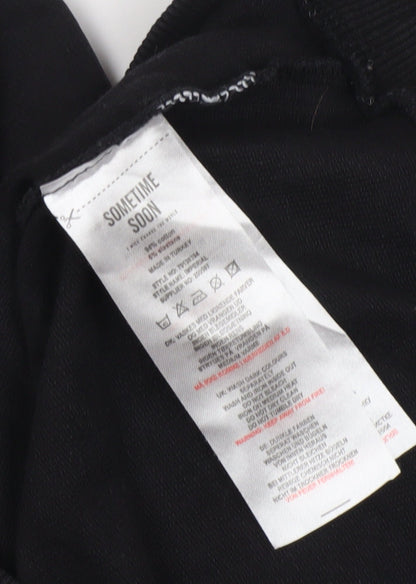 Sometime Soon Men’s Black Pullover Hoodie