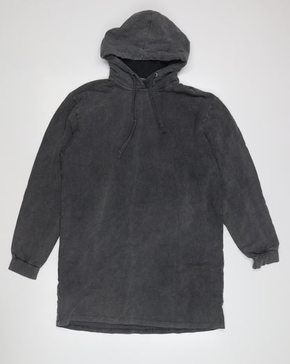 Nasty Gal Grey Women's Size 8 Cotton Pullover Hoodie