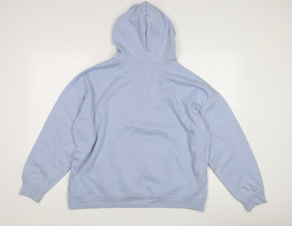 New Look Unisex Blue Pullover Hoodie, L