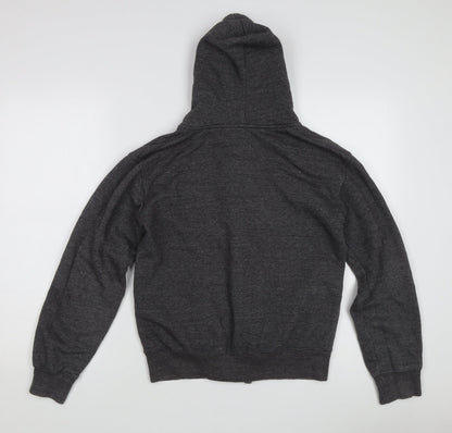 Malibu Women's Grey Full Zip Hoodie Size L