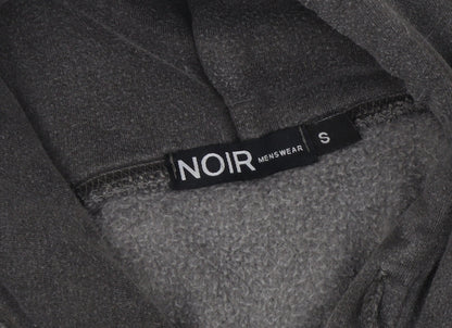 Noir Menswear Unisex Hoodie Black S Pullover Graphic