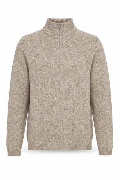 Mens UK Size XS ASOS Design Beige Full Zip Jumper
