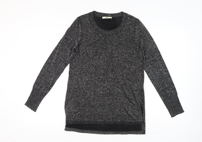 Womens UK Size M Oasis Black Pullover Jumper
