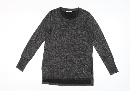 Womens UK Size M Oasis Black Pullover Jumper