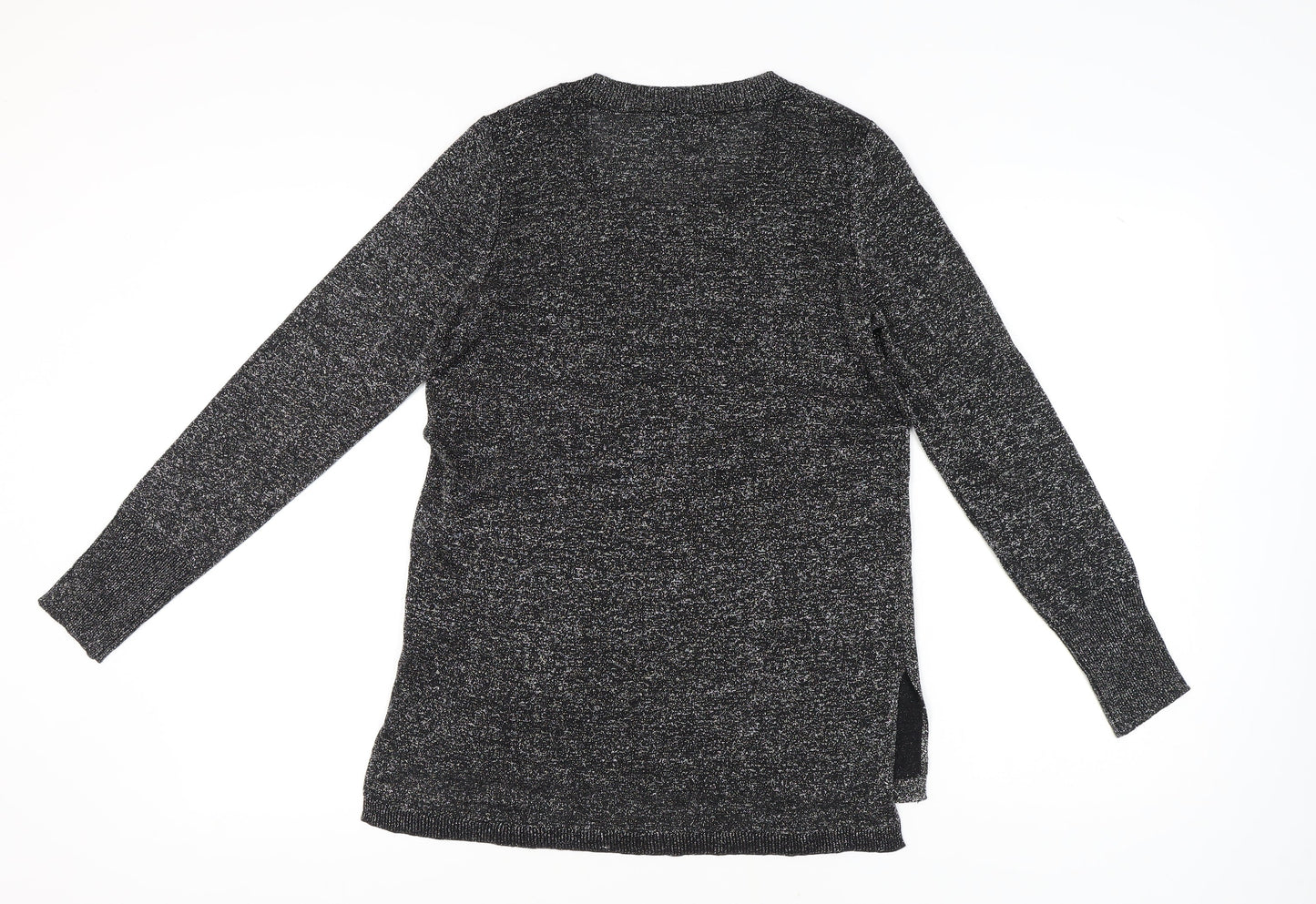 Womens UK Size M Oasis Black Pullover Jumper