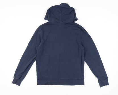 Womens UK Size 8 Marks and Spencer Blue Pullover Hoodie