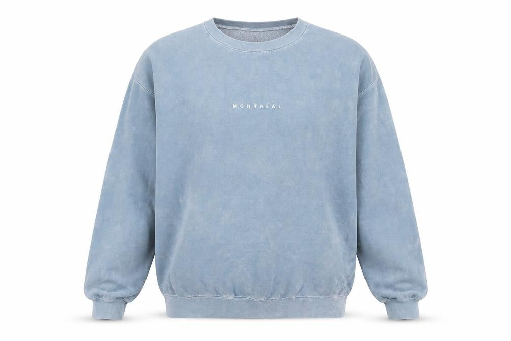 Mens UK Size S Topman Blue Pullover Sweatshirt
