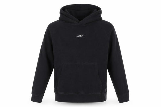Next Boys Black Pullover Hoodie XL - Hooded Fleece with Logo