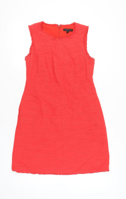 Banana Republic Women's Red Sheath Dress Size 6