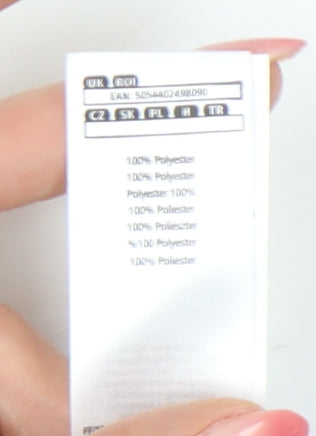 F&F Women's Grey Long Sleeve Blouse Size 10