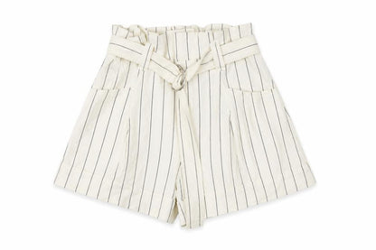 Womens UK Size 8 Bershka Relaxed Fit Paperbag Shorts