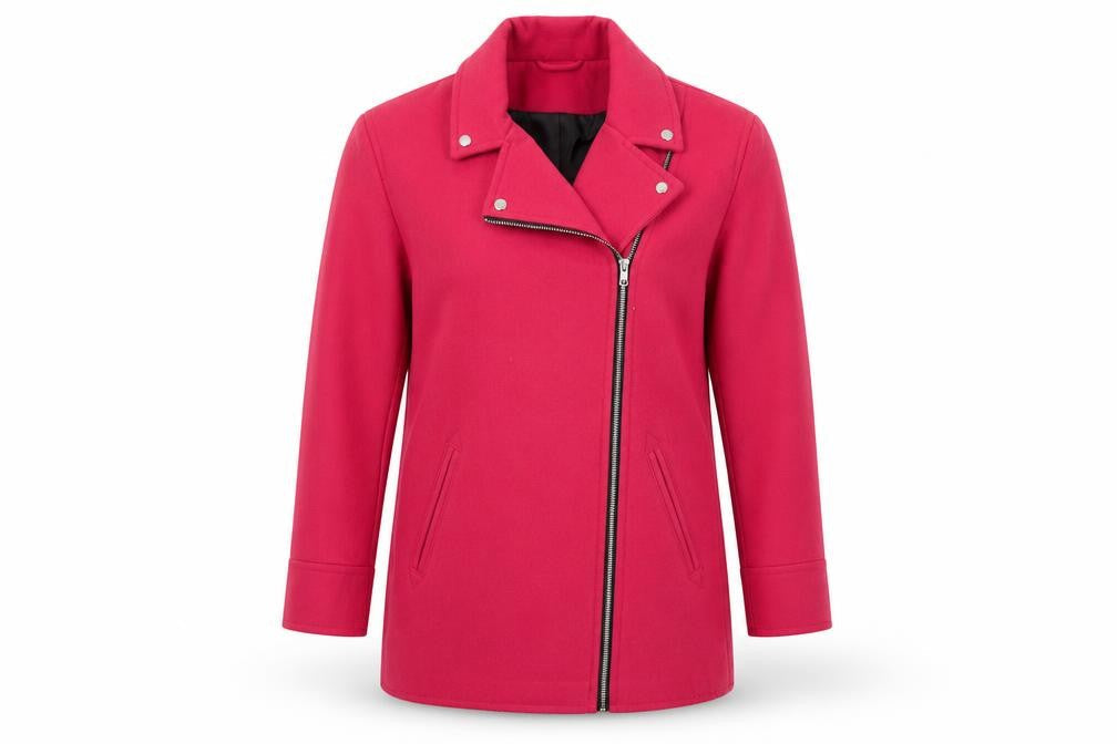 Atmosphere Women’s Pink Motorcycle Jacket Size 8