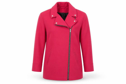 Atmosphere Women’s Pink Motorcycle Jacket Size 8