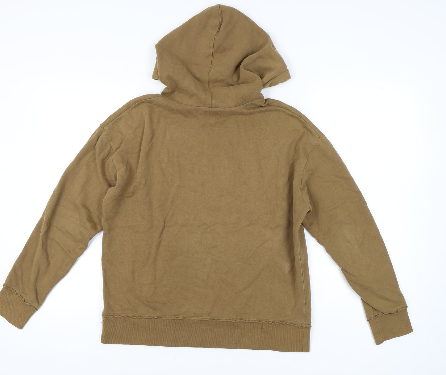 Mens UK Size S River Island Brown Pullover Hoodie