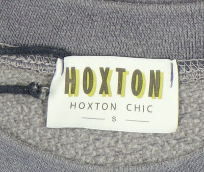 Hoxton Chic Men's Blue Ski Sweatshirt, Size S, Pullover