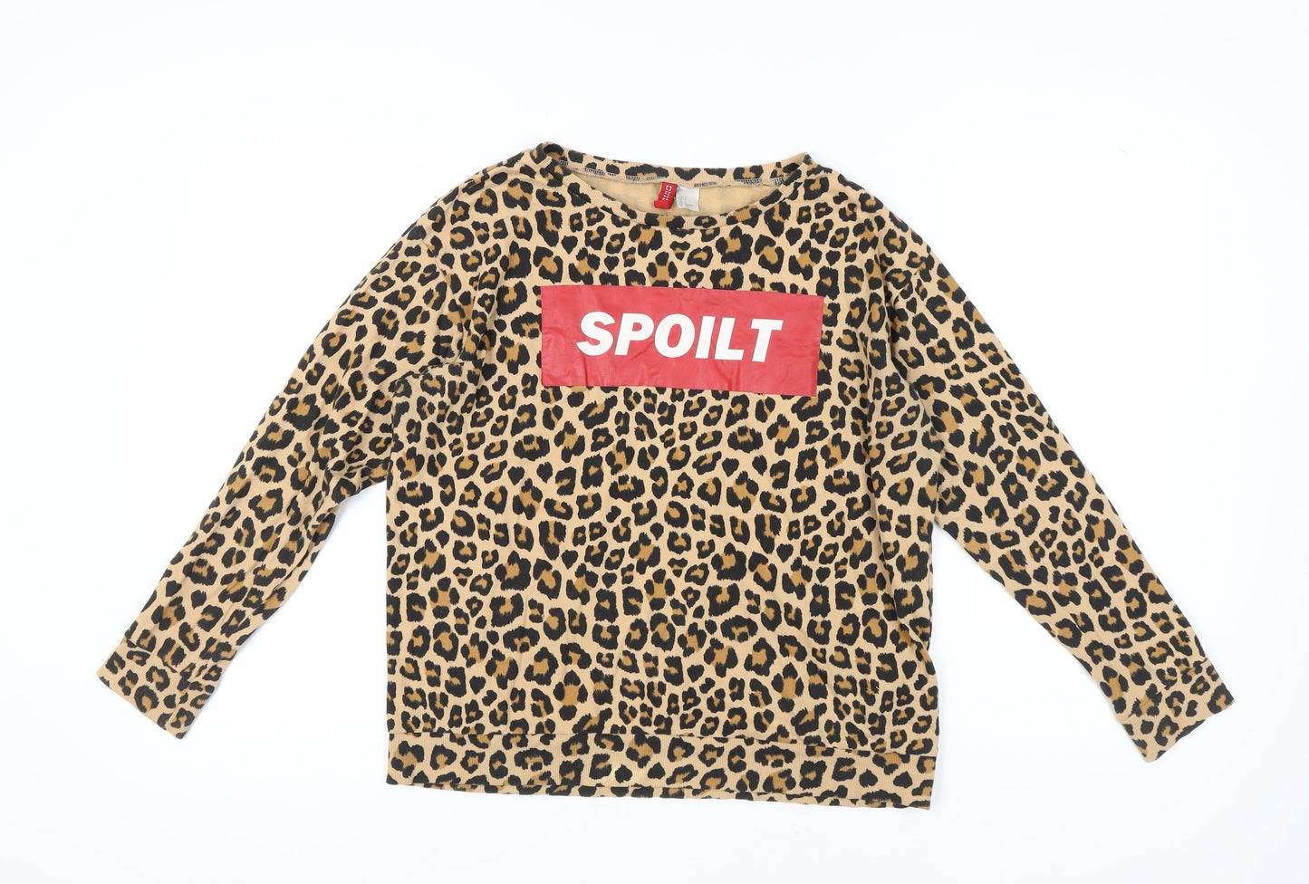 Divided Women's Animal Print Pullover Sweatshirt S