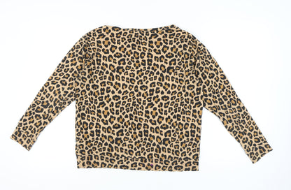 Divided Women's Animal Print Pullover Sweatshirt S