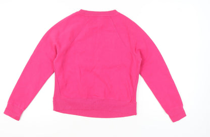 Womens UK Size S NEXT Pink Pullover Sweatshirt