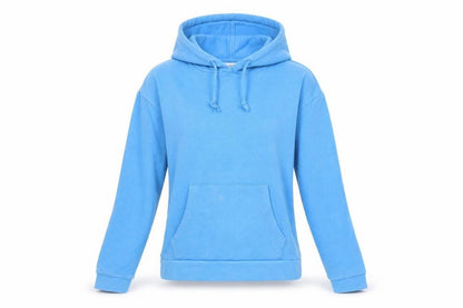 Topshop Women's Blue Pullover Hoodie UK 10