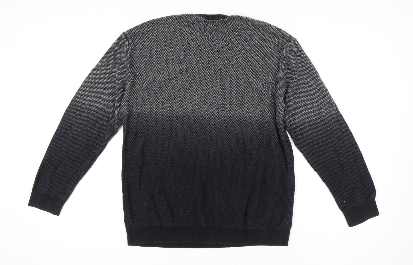 Next Men's Black XL Pullover Jumper Crew Neck
