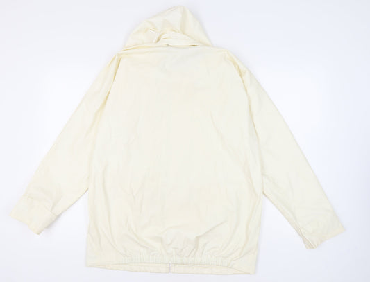 Mens UK Size M Emsmorn Beige Rain Coat