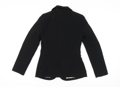 Papaya Women's Black Blazer, Size 8, Single Breasted