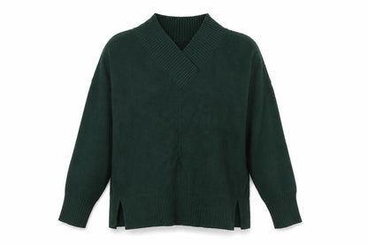 Womens UK Size L River Island Green Pullover Jumper