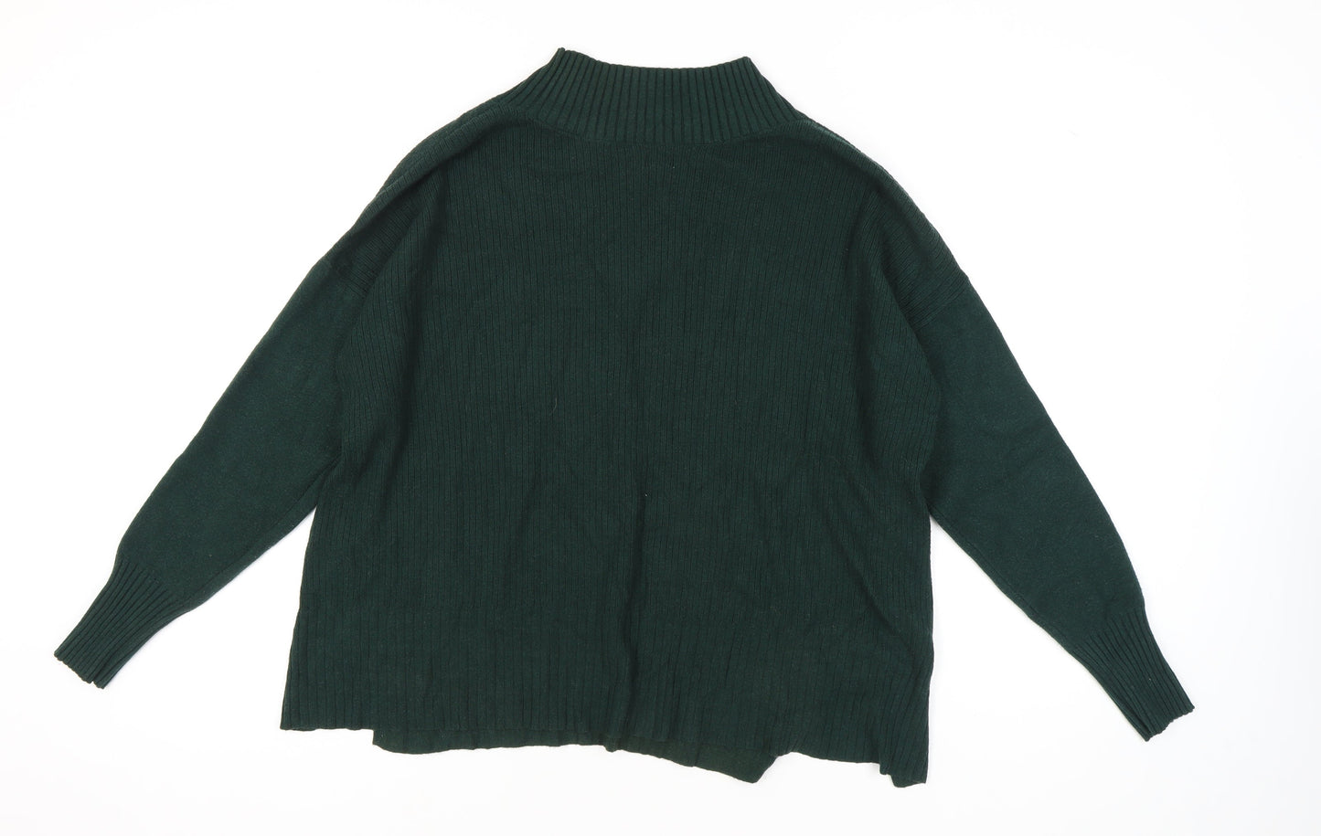 Womens UK Size L River Island Green Pullover Jumper