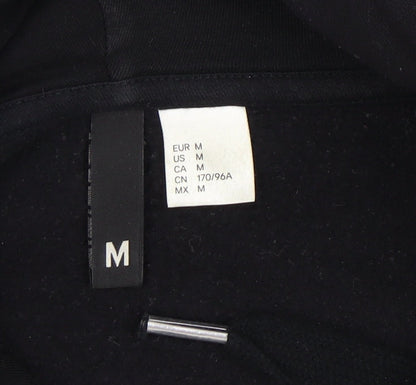 H&M Women's Black Pullover Hoodie Size M