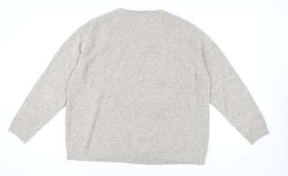 Bravado Women's Grey Pullover Jumper XL