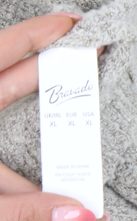 Bravado Women's Grey Pullover Jumper XL