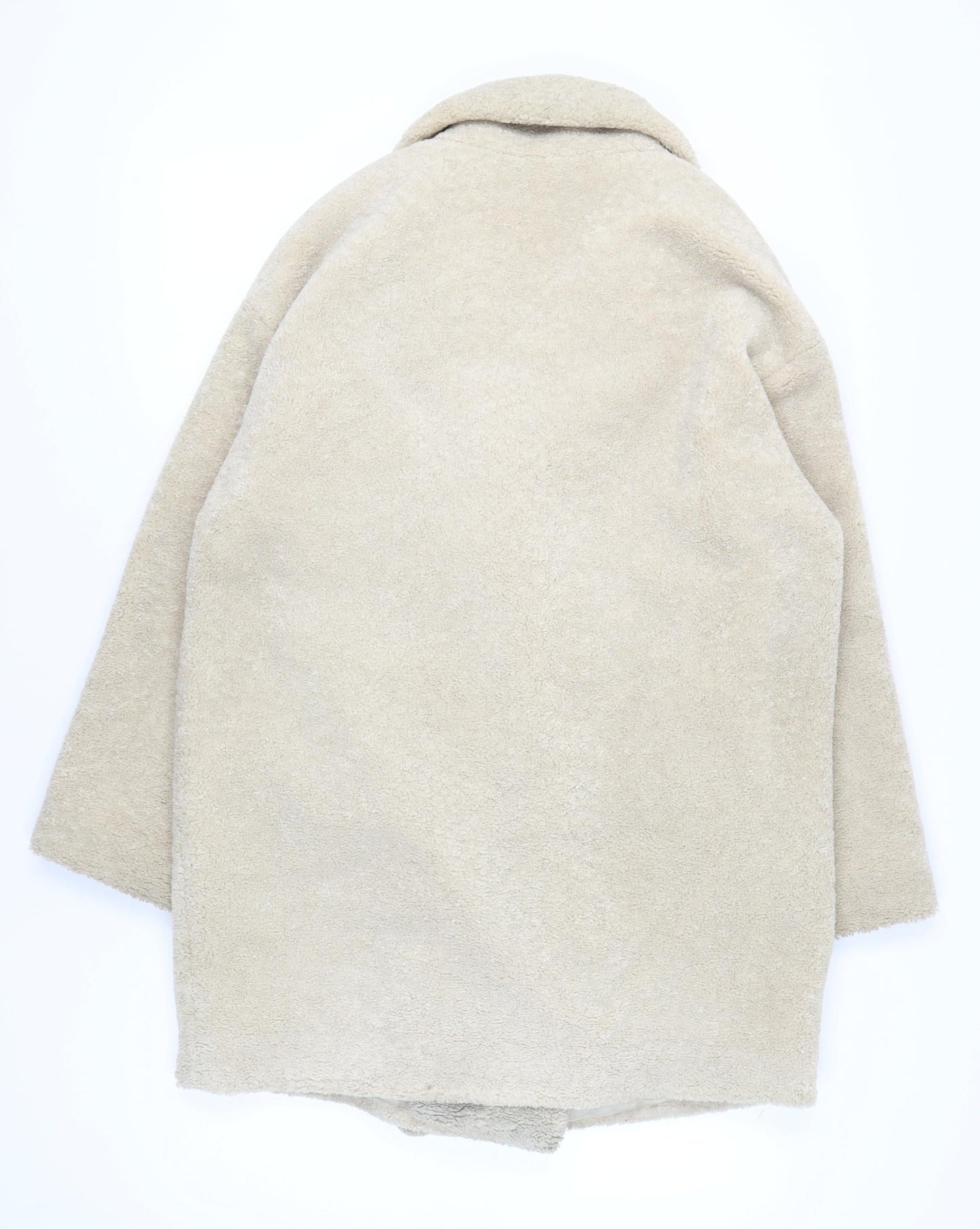 Primark Women's Beige Long Overcoat Size L