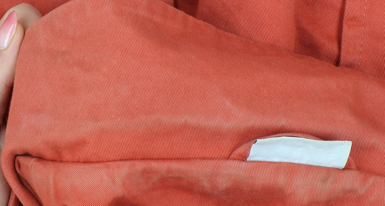 Womens UK Size 10 Atmosphere Orange Pea Coat Coat
