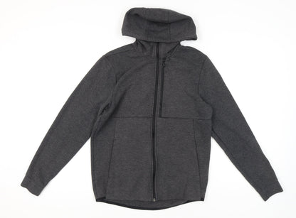 H&M Sport Men's Grey Full Zip Hoodie Size M