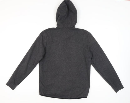 H&M Sport Men's Grey Full Zip Hoodie Size M