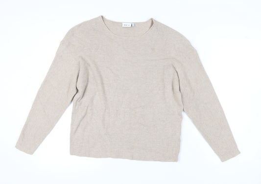 Womens UK Size 14 NEXT Beige Pullover Jumper