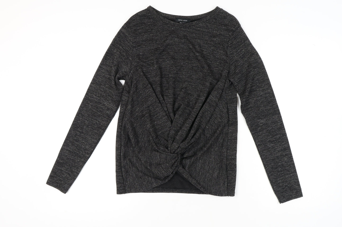 Womens UK Size 10 New Look Black Pullover Jumper