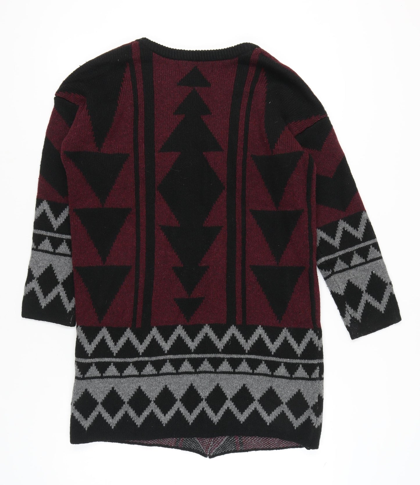 Principles Women's Multicoloured Geometric Cardigan Sz 12