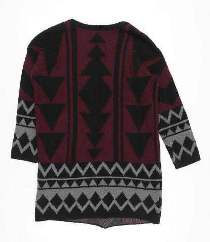 Principles Women's Multicoloured Geometric Cardigan Sz 12