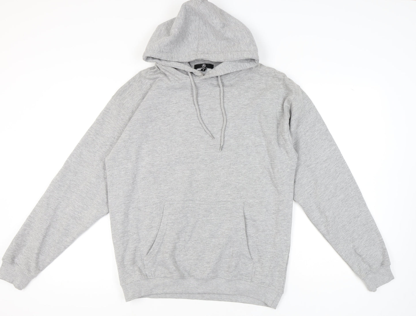 Missguided Women's Grey Pullover Hoodie M Casual