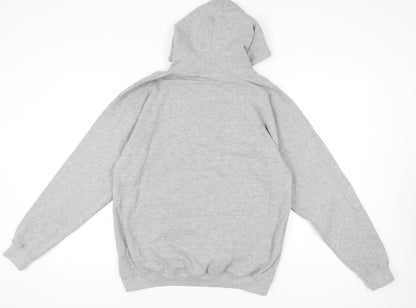 Missguided Women's Grey Pullover Hoodie M Casual