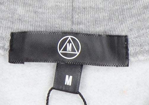 Missguided Women's Grey Pullover Hoodie M Casual