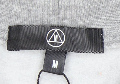 Missguided Women's Grey Pullover Hoodie M Casual