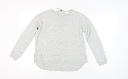 Womens UK Size XS H&M Grey Pullover Jumper