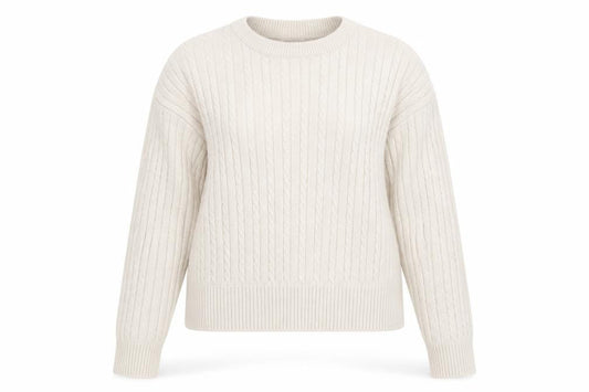Womens UK Size M Cotton On Beige Pullover Jumper