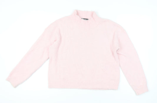 Womens UK Size L Select Pink Pullover Jumper
