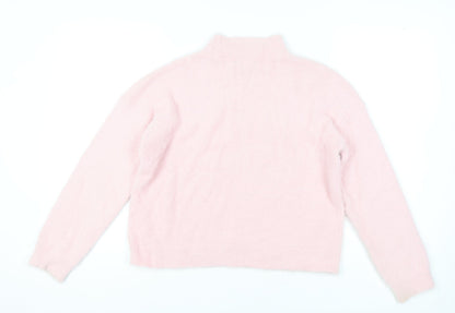 Womens UK Size L Select Pink Pullover Jumper