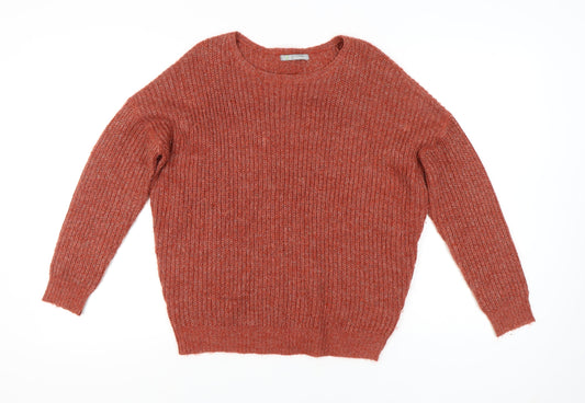 Womens UK Size 8 Marks and Spencer Red Pullover Jumper
