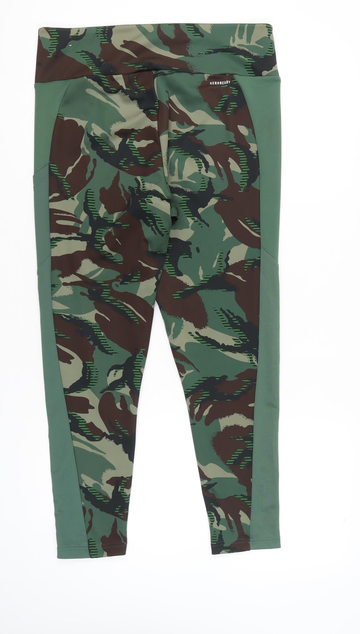 Adidas Women’s Camouflage Leggings XL – Green