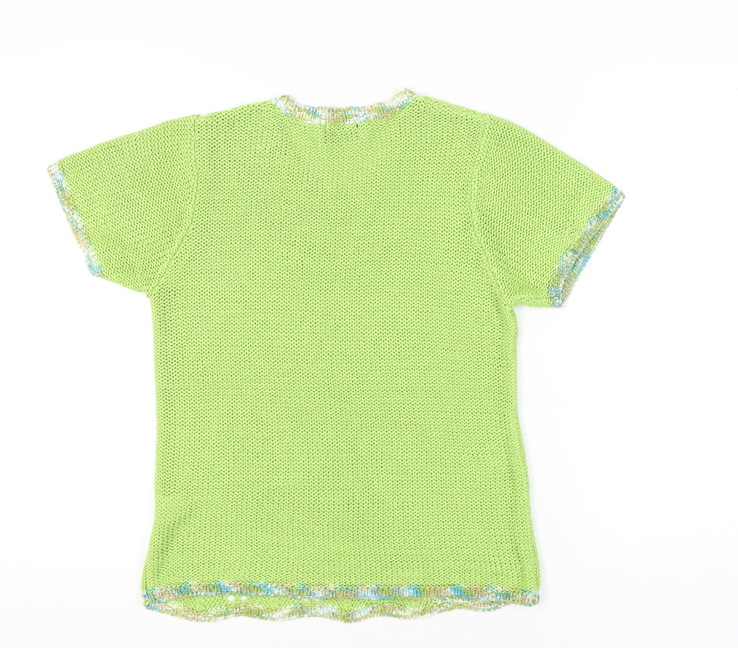 Womens UK Size S Casamia Exclusive Green Pullover Jumper